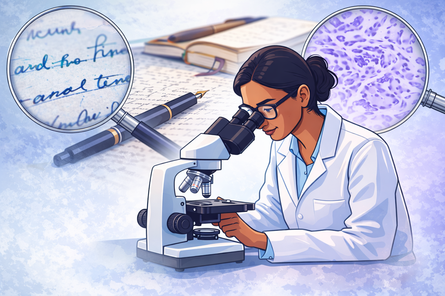 Under the Microscope: A Pathologist’s perspective on Graphology
